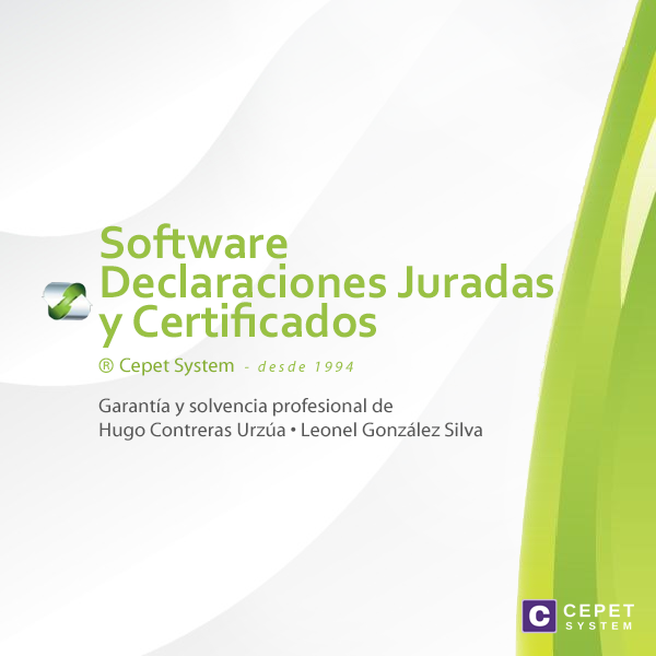Logo Declaraciones Juradas y Certificados Cepet System