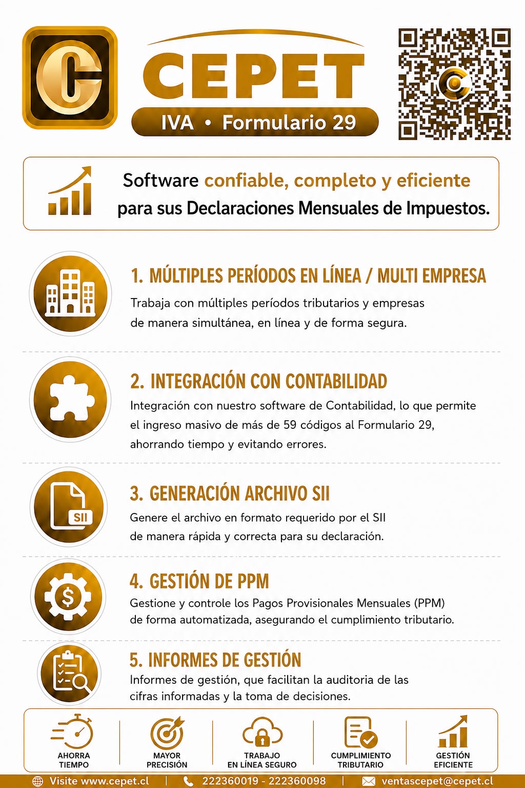 FLYER FORMULARIO 29 IVA - CEPET SYSTEM