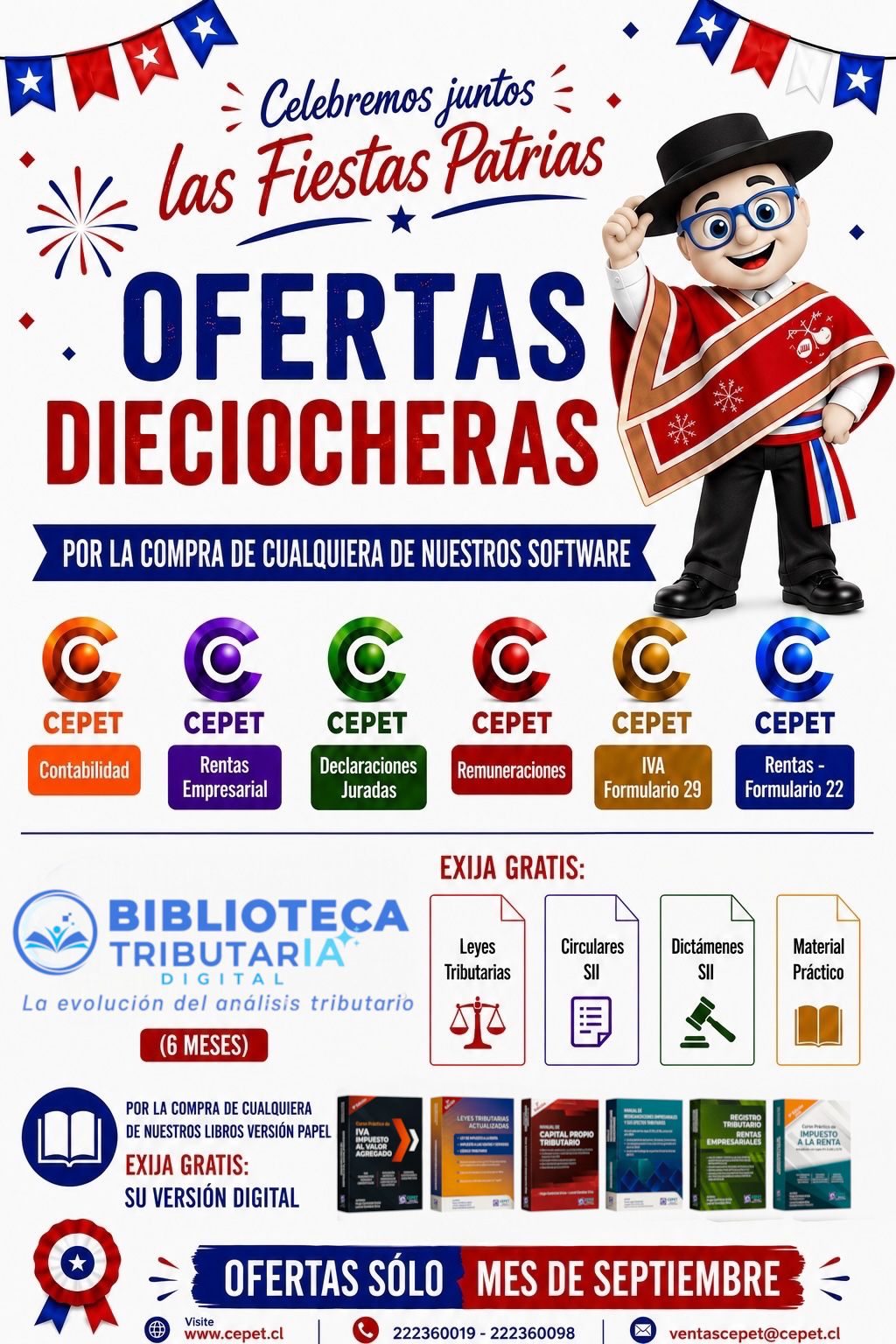 FLYER PROMOCION SEPTIEMBRE - CEPET SYSTEM